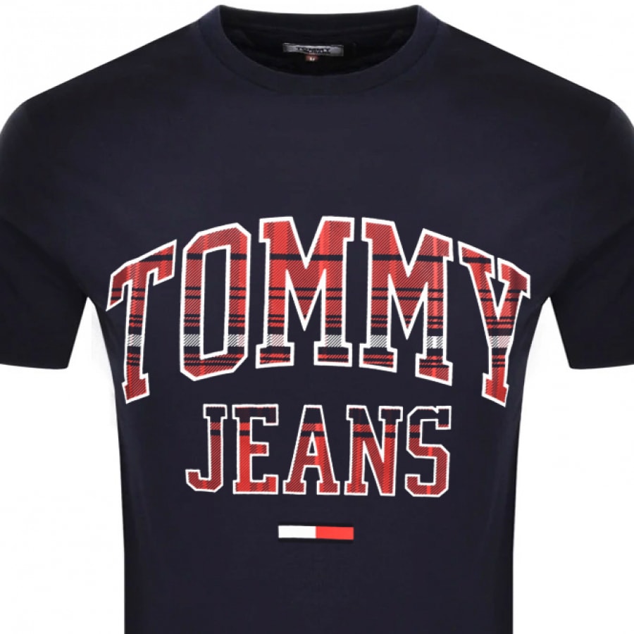 Alternative Image for ProductTommy Jeans Collegiate Logo T Shirt Navy2